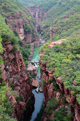 Red Stone Gorge: Majestic Limestone Cliffs and Picturesque Waterfalls!